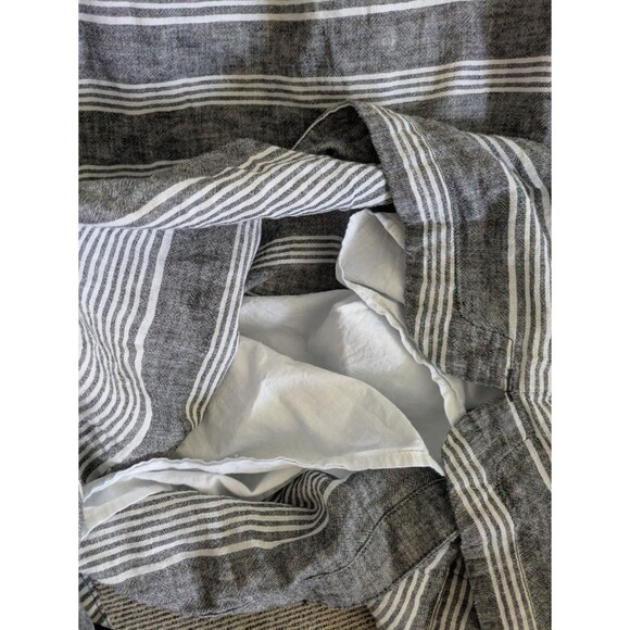 beachlunchlounge Womens Striped Sleeveless Crew Neck Midi‎ Shift Dress Size XL - Picture 7 of 9